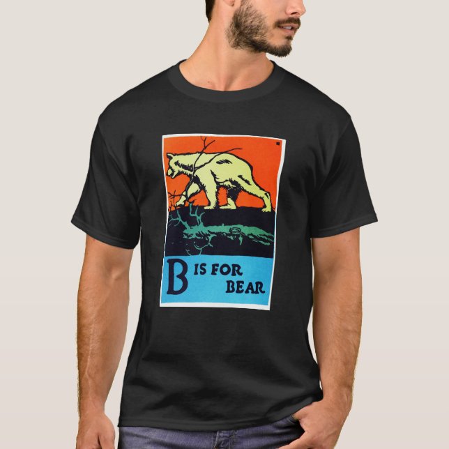 C.B. Falls - B är för björn T Shirt (Framsida)