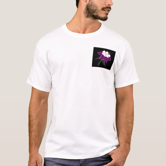 c-blomma 1 tee shirt (Framsida)