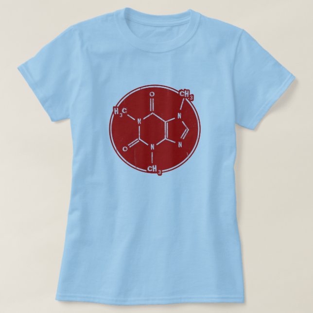 C-C-Koffein T-shirt (Design framsida)