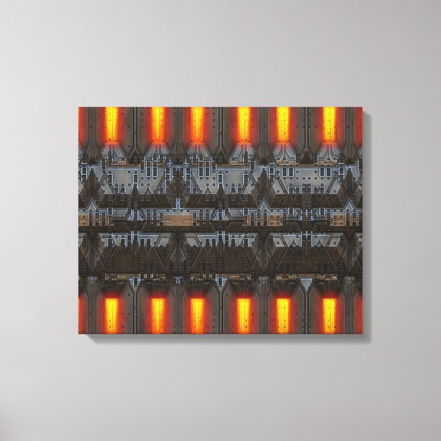 C.C. Tec.10 Wrapped Canvas (Framsida)