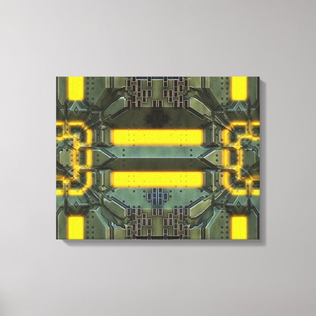 C.C. Tec.2 Wrapped Canvas (Framsida)