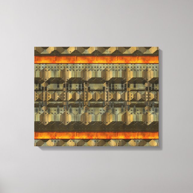 C.C. Tec.5 Wrapped Canvas (Framsida)