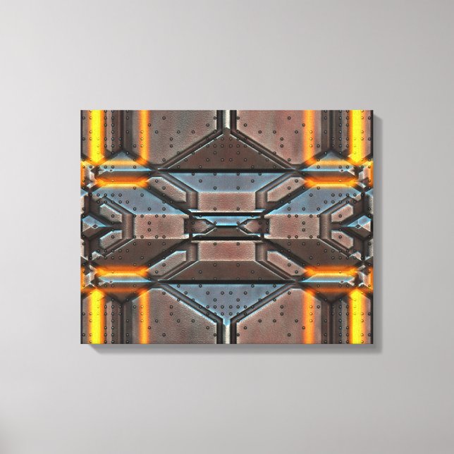 C.C. Tec.8 Wrapped Canvas (Framsida)