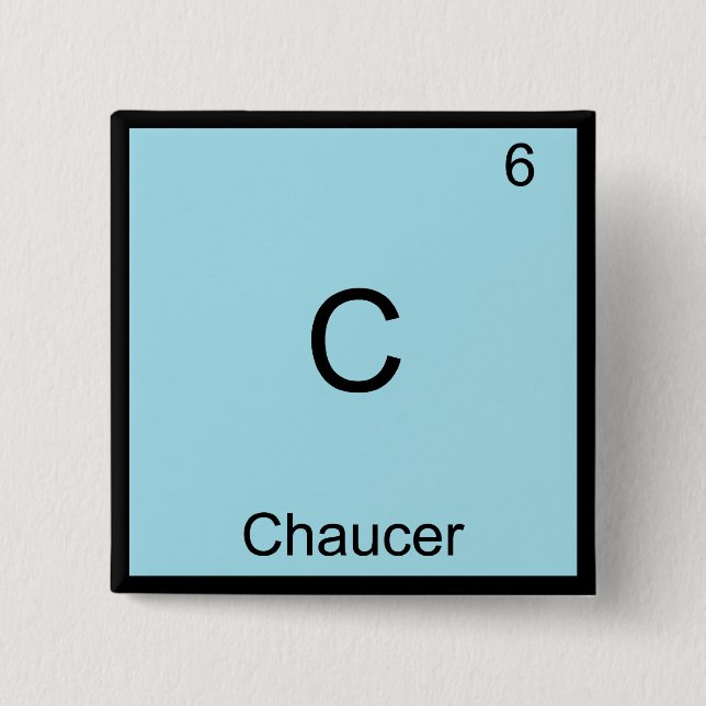 C - Chaucer Funny Chemistry Inslag-symbol T-Shirt Knapp (Framsida)