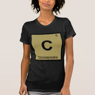 C- Chesapeake Virginia Kemi Periodiska Systemet Tröja