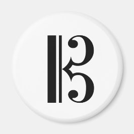 C-Clef Magnet
