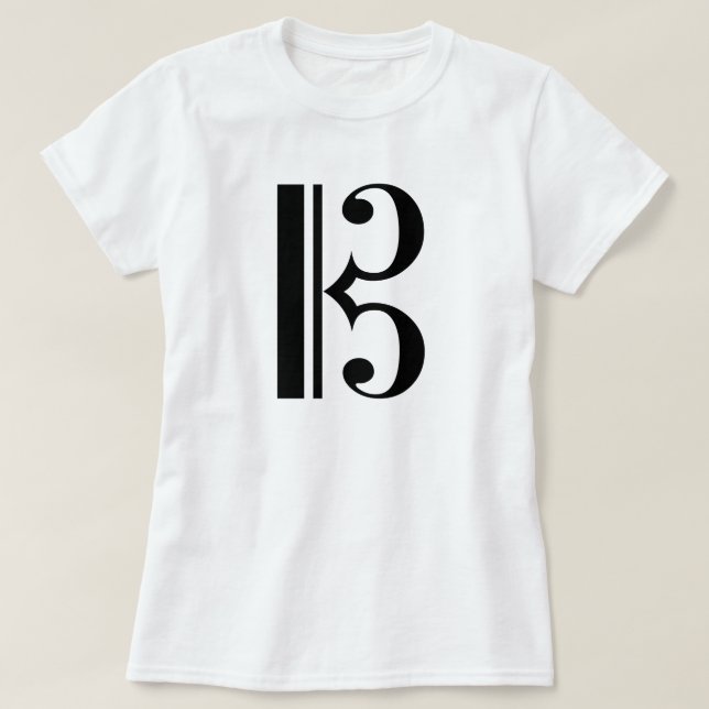 C-Clef T-shirt (Design framsida)