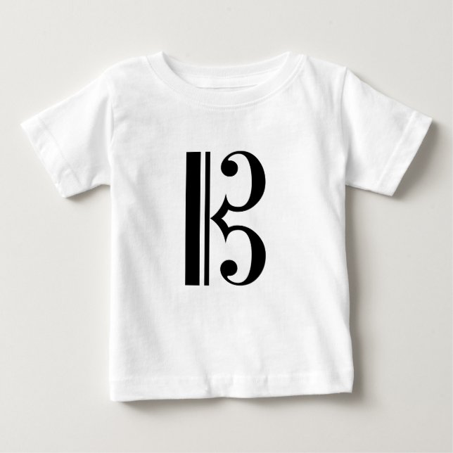 C-Clef Tee Shirt (Framsida)