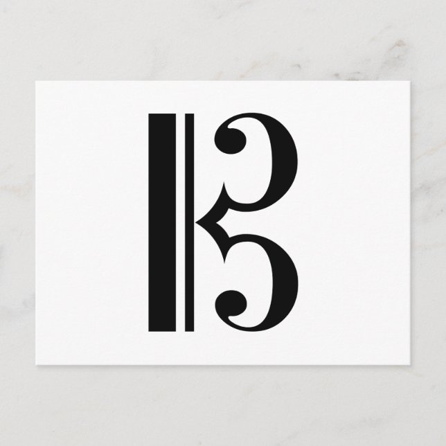 C-Clef Vykort (Framsida)