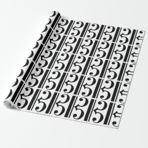 C-Clef Wrapping Papper Presentpapper