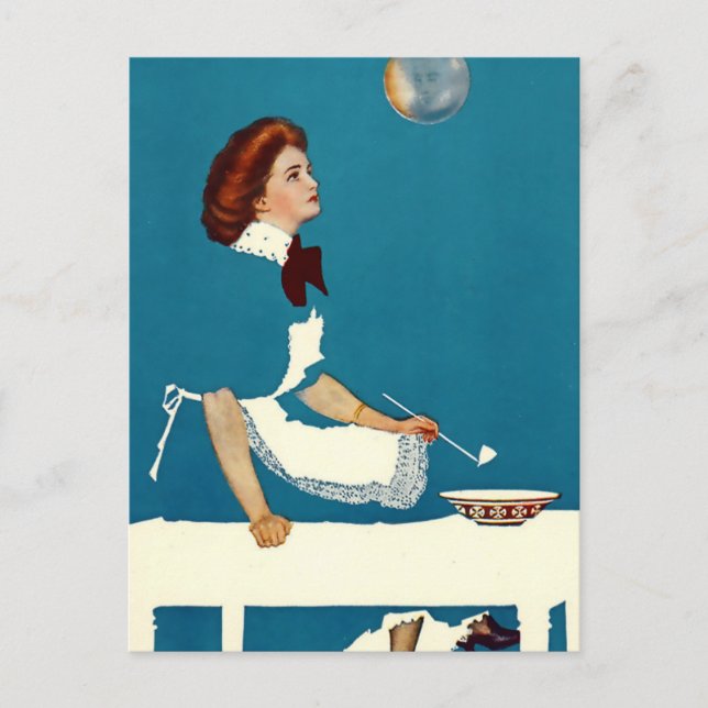 C Coles Phillips “Illusion” Magazinomslag Vykort (Framsida)