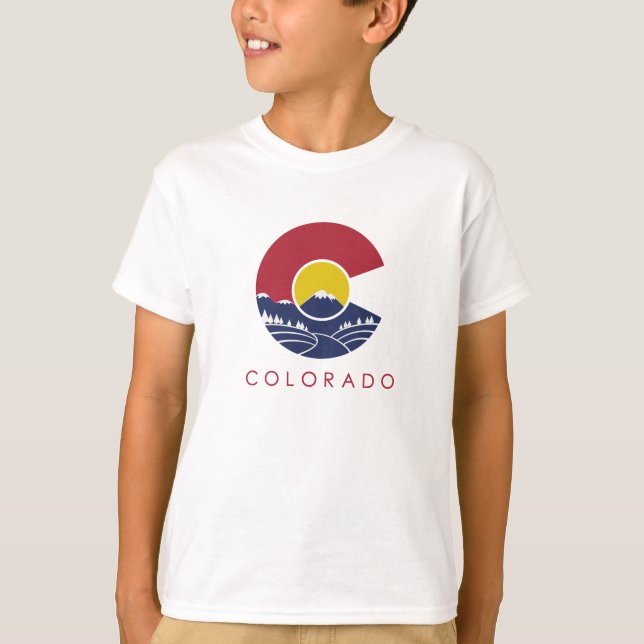 C Colorado Tee Shirt (Framsida)