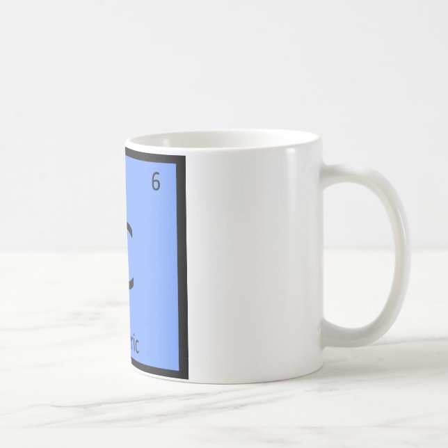 C - Cymrisk katt Kemisk periodiska systemet Elemen Kaffemugg (Höger)