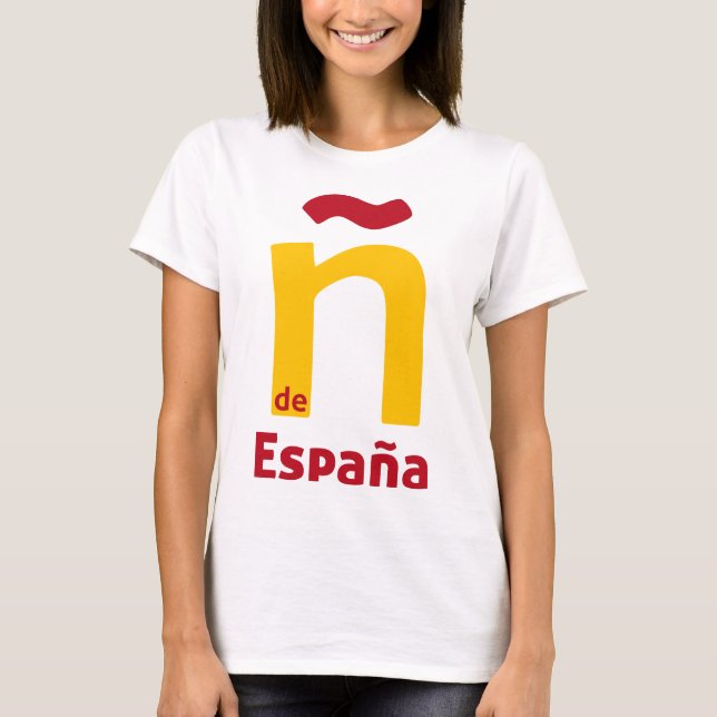 ç de España T Shirt (Framsida)