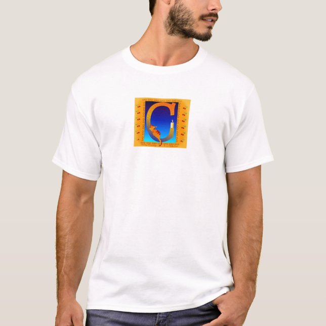 C-designen av Debbie Jensen T-shirt (Framsida)