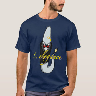 C elegance elegans science t shirt
