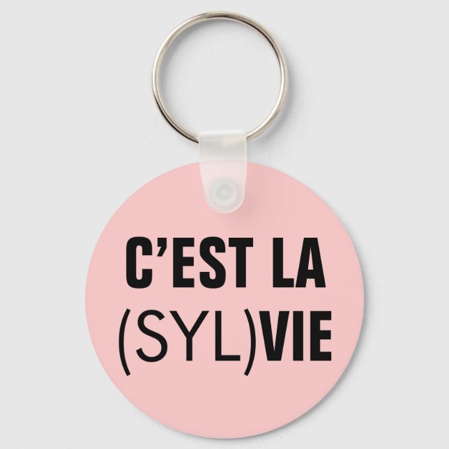 C’est la (Syl)Vie - C’est la Vie Nyckelring (Framsida)