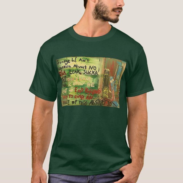 C.I.A.-läckan T-shirt (Framsida)