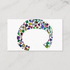 C Initial Gem-design Visitkort