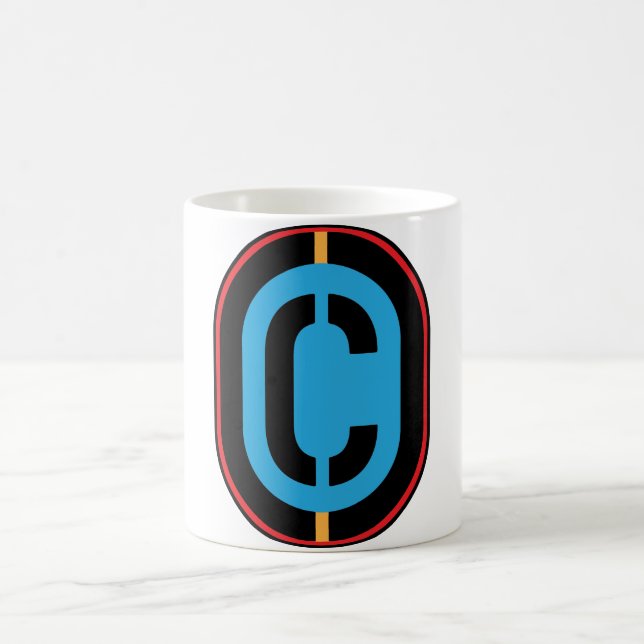 C Initial Mugg Monogram (Center)