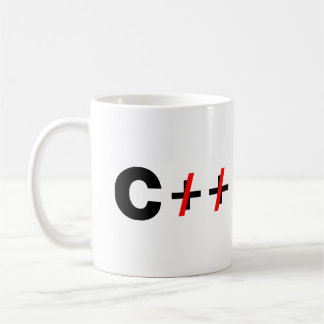 C, inte C++ Kaffemugg