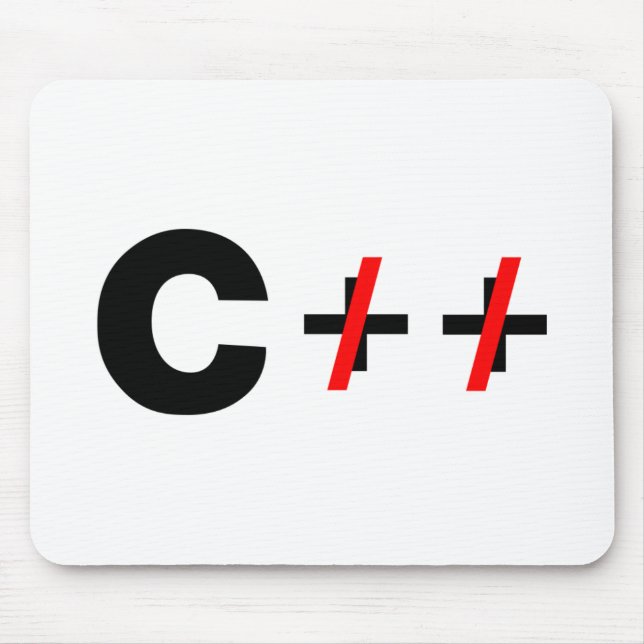 C, inte C++ Musmatta (Framsidan)