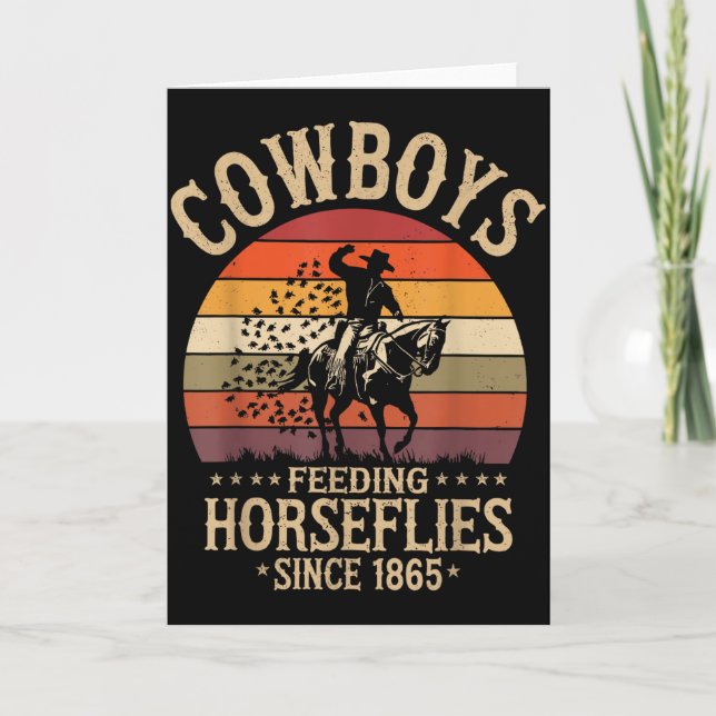 C.j.'s Cowboy Rodeo Outfit For Men - Funny Western Kort (Framsida)