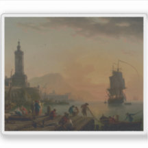 C.J. Vernet - En Lugn i en Medelhavshamn