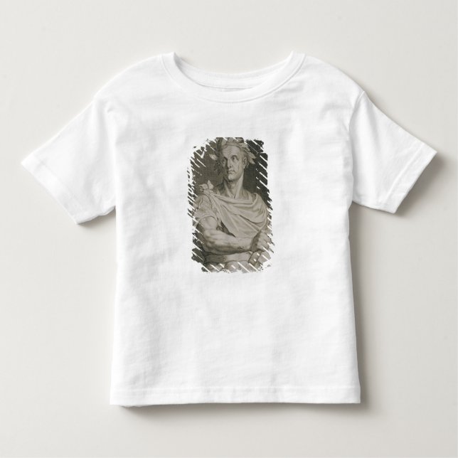 C. Julius Caesar (100-44 BC) kejsare av den Rome T Shirt (Framsida)