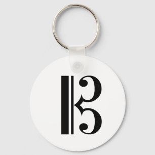 C-Klav Keychain Nyckelring