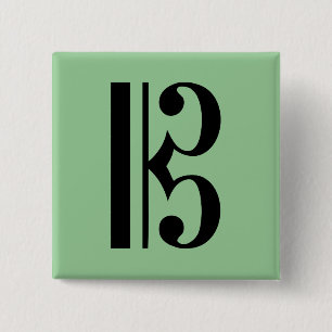 C-Klav musiksymbol Knapp