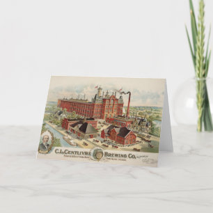 C.L. Centlivre Brewing Company Factory Byggnad. Kort