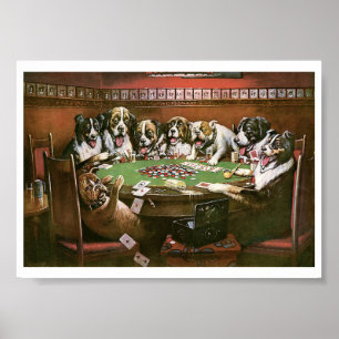 C M Coolidge Poker Sympathy (1903) Poster