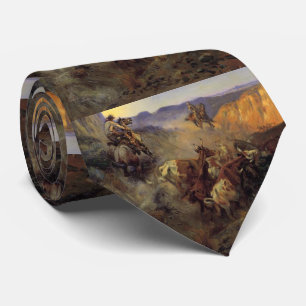 C M Russell the Slick Öar Vintage Western Cowboy Slips