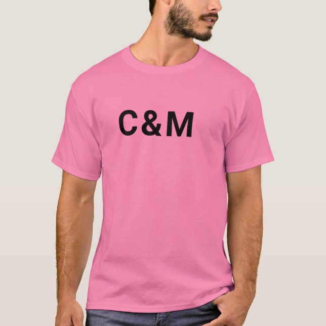 C & M T SHIRT (Framsida)