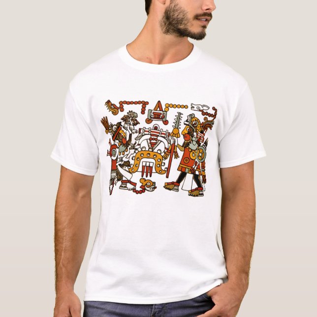C. Mixtec T-tröja T-shirt (Framsida)