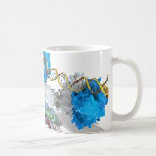 c-Myc och göra hack i bandDNA Kaffemugg
