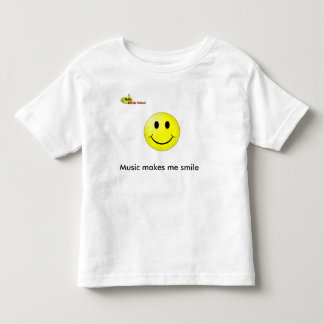 c noterar musik gör mig leendesmåbarnungar t shirt