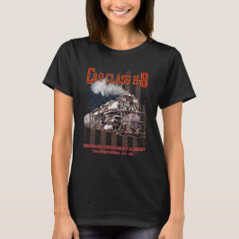 C&O Class H-8 Allegheny Locomotive - American flag T Shirt