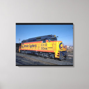 C&O EMD GP-30 #3044_Trains Canvastryck