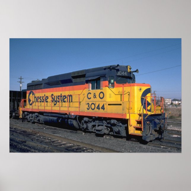 C&O EMD GP-30 POSTER (Framsidan)