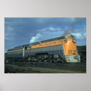 C&O Hudson klassificerar 4-6-4 Streamliner Poster