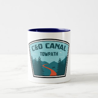 C&O-kanal för torktumling Två-Tonad Mugg