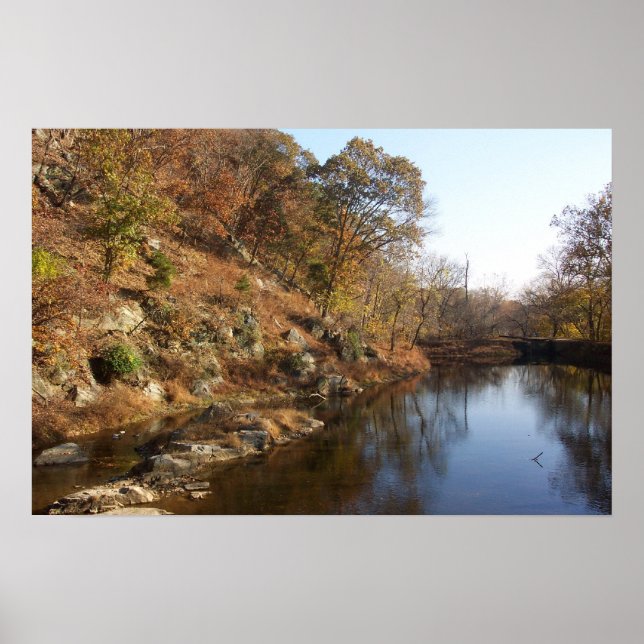 C & O-kanal - Underbara fall, MD Poster (Framsidan)