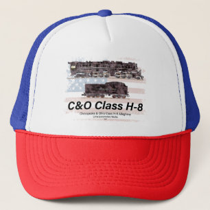 C&O Klass H-8 Allegheny Lokomotiv - Amerikansk fla Keps