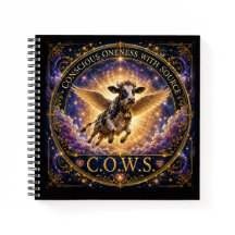 C.O.W.S. Fyrkantig anteckningsbok
