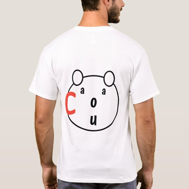 C och K härskar T Shirt (Baksida)
