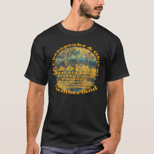C och O Canal Towpath Underbar Allegheny Passage T Shirt