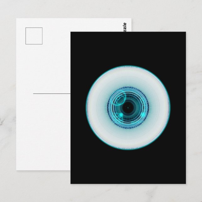 c_öga_bernetisk vykort (Fram/baksida)