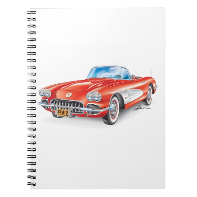 C-ONE AUTOMOBILE ART ANTECKNINGSBOK (Framsidan)